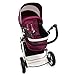 iSafe Trio Pram Stroller 2in1 - Plum (Purple)