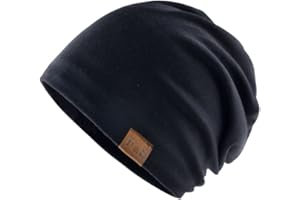 FFWTPY Bonnet Hiver Coton pour Homme Femme Tricoté Slouch Beanie Chaud Chapeau de Crâne Bonnet de Nuit pour Travail Street Classics Unisex