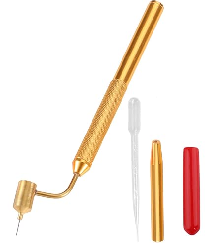 Fluid Writer CHIMP TOOLS Pen Dick 0.5mm - Lacktupfer Lackreparatur Steinschlag Kratzer Reparatur Lackabplatzer Ausbessern - Zeichenstift Mit Behälter Fluid Writer Pen