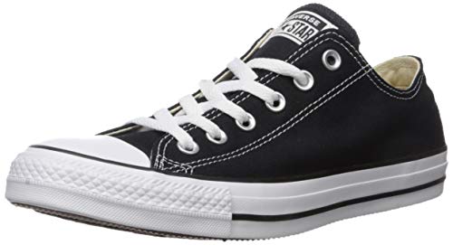 Converse Chuck Taylor All Star Season Ox, Zapatillas de Tela Unisex Adulto, Negro, 41 EU