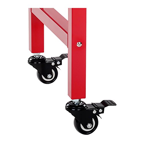 Royal Catering – RCPW-16.3 – Popcornmaschine mit Wagen – US Design – rot - 8