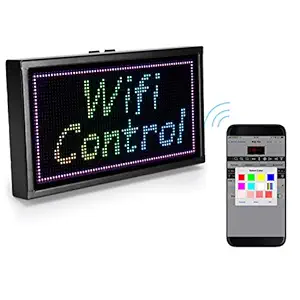 WiFi Control Full Color Scrolling Wide Range LED Screen, Advertising Screen, Advertising Use Pubs Use for Car Shopping Mall