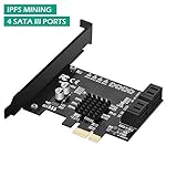 sata controller pcie windows 10 PCIe X1 bis 4 SATA 3.0 6 Gbps-Schnittstellen; Übertragungsgeschwindigkeiten von bis zu 6,0 Gbit / s; rückwärtskompatibel mit SATA 1.0 / 2.0 von 1,5 / 3,0 Gbit / s.