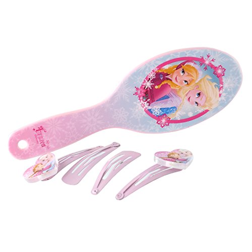 Frozen Hair Brush And Clips Set (Pack of 1)