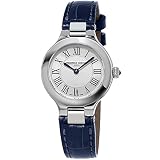Frederique Constant Damen-Armbanduhr Delight Leder Blau