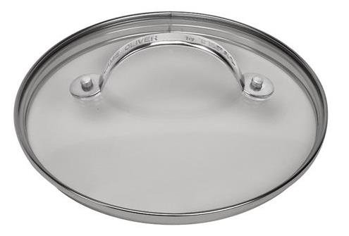 Tefal Jamie Oliver / Professional Series / Glasdeckel 28 cm / Edelstahl / Geeignet für Jamie Oliver / Perfekt Überblick