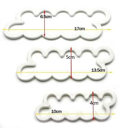 Rosen Ausstecher Weihnachten Set VALUE MAKERS 3-tlg ausstecher für Fondant inkl – the Easiest Rose Cutter Ever Blüten - 5