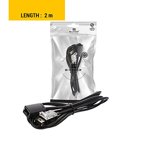 EXINOZ® Extension Cable for Nintendo NES Mini Classic Controller 2m | High-Quality Cable with 1-Year Replacement Warranty (1 Pack)