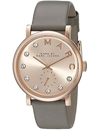 Marc by Jacobs Women's MBM1400 Tan Leather Swiss Parts Quartz Dress Watch