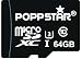Produktbild Poppstar Pro 64 GB microSDXC Speicherkarte (inkl. SD-Adapter), Class 10, U3, V30, bis zu 98 MB/Sek