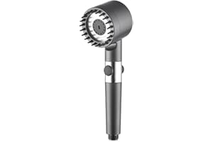 YUNRUI Klair Filter Duschkopf - Dusche für Familien – Wasserfilterung, Druckverstärkung, Sofort-Aus, Hautfreundlich – Familienessenz für Dusche