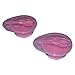 Sharebear Baby Suction Bowl with Built in Spoon Holder on Top of Lid. Set of 2 Either Blue or Pink. FDA Approved, BPA Free, Dishwasher Safe, Shatterproof and Spillproof. (Pink)