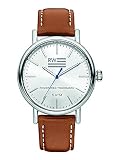 River Woods Herren-Armbanduhr Leder Yukon