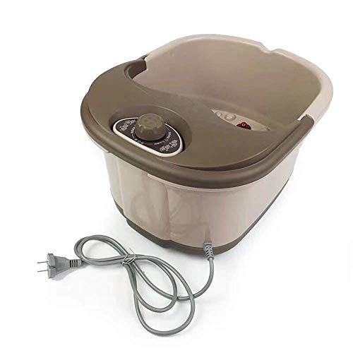 Preisvergleich Produktbild WJSWJ Fußbad und Spa mit Walzenmassagegerät Fußmassagegerät Wasser Elektromagnetische Akupressur 12 Massagerollen Bad Pediküre Spa Die Durchblutung anregen