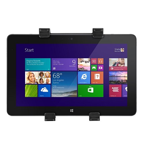 kwmobile Tablet Kopfstützenhalterung für Dell Venue 11 Pro Schwarz – Auto KFZ Kopfstütze Tablethalterung - 3