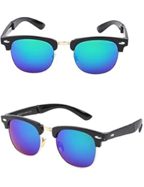 Unisex Sonnenbrillen, Retro Classic Outdoor Fashion Gefaltete Gläser (E)