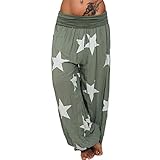 【Bewegungsfreiheit】Durch den lockeren Schnitt und den leichten Baumwollstoff haben Sie in dieser Hose jede Menge Bewegungsfreiheit.