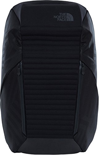 The North Face Access 28  L schwarz Rucksack       Rucks  cke  schwarz  monoton  Vordertasche  Handyfach  Tablet Pocket  Rei  verschlussfach  Rei  ver