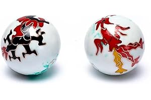 ‎PANOTOPHIA Qi Gong Kugeln Drache & Phönix - 4 cm