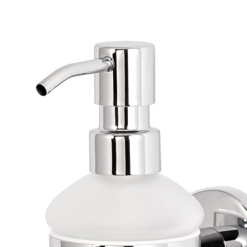 bremermann® Bad-Serie LUCENTE – Seifenspender aus verchromtem Edelstahl - 3