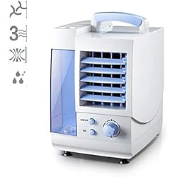 LYzpf Climatiseurs Portables Mini Refroidisseur d'air Ventilateur Air Humidificateur Purificateur Rafraichisseur 3 Vitesses pour Maison Bureau