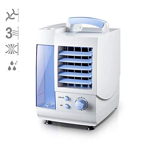 LYzpf Climatiseurs Portables Mini Refroidisseur d'air Ventilateur Air Humidificateur Purificateur Rafraichisseur 3 Vitesses pour Maison Bureau
