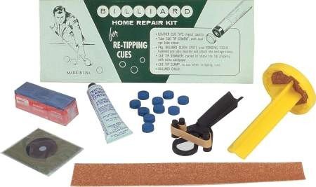 Preisvergleich Produktbild Reperaturset "Tweeten" für Klebleder, für Pool-, Snooker-, und Karambol Queues