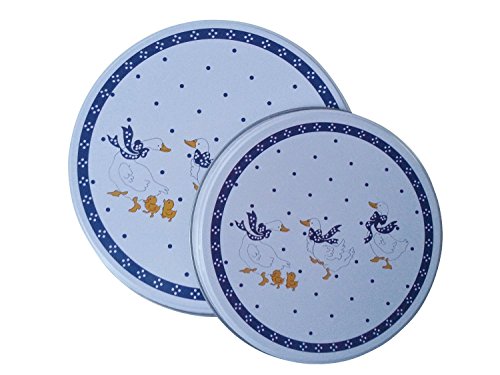 Herdabdeckplatten 4 er Set Gänse Küchenzubehör Küchen Motiv