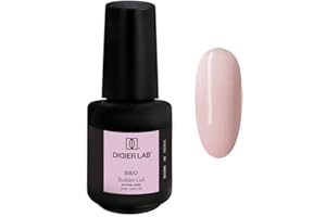 DIDIER LAB Gel Costruttore per Unghie in Bottiglia - Natural Rose - Formula Pura senza HEMA e TPO - Autolivellante - Ricostruzione UV LED - 15ml