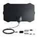Produktbild FOONEE 4k TV-Antenne, TV-Antennenverstärker, 80 km Reichweite, 28 dB, TV-Antenne mit Verstärker für 1080p HDTV-Kanäle, 3,1 m Koaxialkabel