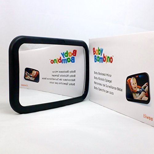 Autospiegel Baby Rückspiegel Sicherheitsspiegel – Einstellbar und Bruchsicher - 2