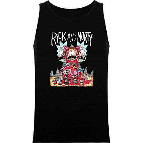 The Fan Tee Tank Top de Rick and Morty Divertida Friky Smith Tiny Homb