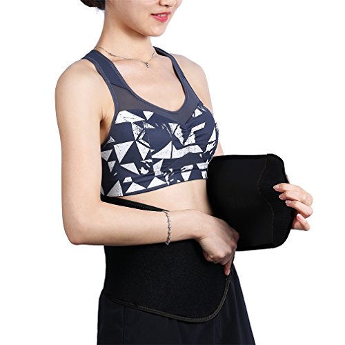 Fitness Gürtel OUTAD Einstellbare Fitness-Gürtel Gewicht verlieren Abnehmen Taille Shapers Gürtel Thermo für Gewicht Loss Damen & Herren - 6