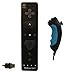 Produktbild TheMax Wii Motion Plus Wii Motion Plus Controller Wii Nunchuck Controller Built-in Motion Plus Vibration Motor Plum Blossom D-Pad and Triangle Buttons Wii Remote Wii Controllers Wii U Game (Black)