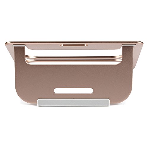 NPET Notebook Ständer Aluminium Laptopständer ( 22 x 22.5 x 5.8cm Laptophalter für Notebooks, Laptops, Tablet, Macbook ）- Fünf Farben stehen zur Verfügung - 5