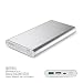Produktbild 10000mAh Tragbares Ladegerät Quick Charge 3.0,KINGCOO Dual USB Ausgänge Schnellladegerät Fast Charge Power Bank Akkupack Ladegerät für iPhone X/8/8Plus/7/6,Samsung Galaxy S7/S7 Pus/S8/S8 Plus (Weiß)