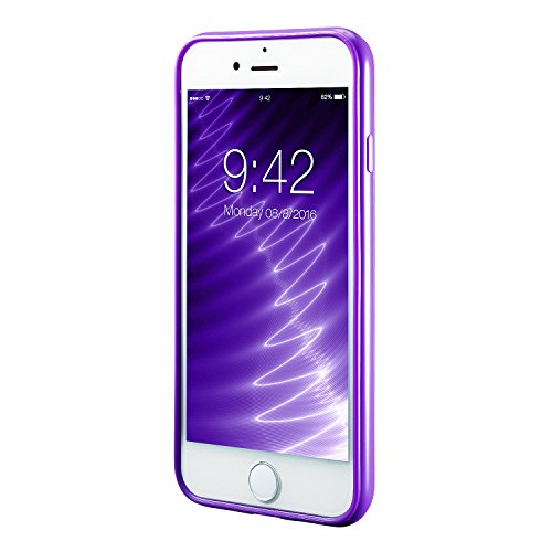 Funda para Apple iphone 8 iPhone 7 con cubierta de silicona a prueba de golpes extremamente delgada parachoques flexible y suave de Gloss Gel manguera para Apple iphone 8 iPhone 7 de parachoques de TPU de color p rpura oscura reviews Funda para Apple iphone 8 iPhone 7 con cubierta de silicona a prueba de golpes extremamente delgada parachoques flexible y suave de Gloss Gel manguera para Apple iphone 8 iPhone 7 de parachoques de TPU de color p rpura oscura
