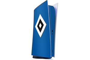 Skin kompatibel mit Sony Playstation 5 Digital Edition Folie Sticker Hamburger SV Logo HSV