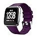 Produktbild Xinxinyu Uhrenarmband, { Weiches Silikon Uhrenarmbänder } { Ersatz Band-Armband } { Sport Klassisch Band Gurt }Für Fitbit Versa Smartwatch 5.12"-7.68" (Lila)