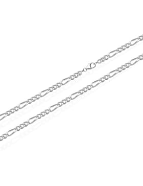 NKlaus 925 Sterling Silber Kette Figaro MASSIV 5228 Panzerkette 2,30mm breit