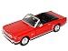 Produktbild Ford Mustang 1964 1/2 Cabrio Rot 1/24 Motormax Modell Auto mit individiuellem Wunschkennzeichen