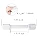 Blulu 4 PCS Baby Safety Locks Cabinet Latch, White
