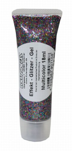 Eulenspiegel 907108 – Glitzergel Multicolor, 18 ml - 2