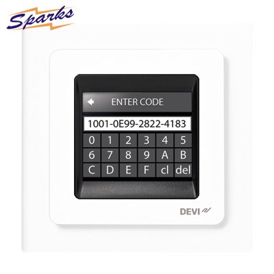 Devi UP-Uhrenthermostat devireg Touch m.Rahm 16A 230V Uhrenthermostat 5703466215135 - 5