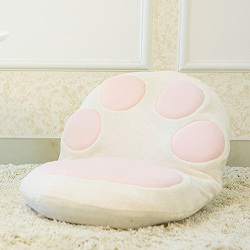 Single folding can be washed open floor chair computer chair balcony chair floating ( Color : 2 , Style : Fluff )