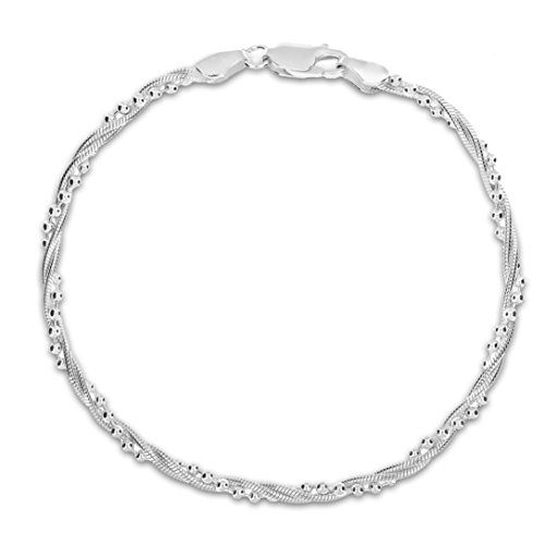 Tuscany Silver 8.20.4561 - Pulsera de plata de ley (925/1000)