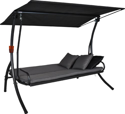 Angerer Elegance Style Hollywoodschaukel Style, Grau, 3-Sitzer - 2