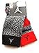 Produktbild Nike Air Jordan 2 Paar/Pack Kids Crew Socken, Jugend, grau/schwarz/rot, 5y-7y