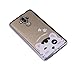 Huawei Mate 9 Case Cover with Free Black Stylus Pen,Leeook Luxury Elegant Beautiful Cool Cute Cat Electroplate Plating Frame Crystal Soft Gel Silicone TPU Case Cover Bumper for Huawei Mate 9
