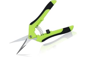 SHUNCHG Professionell Baumschere Rostfreier Stahl Klingen Hochbelastbar Trimmschere Gartenarbeit Handschere Ernteschere für Pflanzen Blumen Früchte Gemüse Hecke Blumenstrauß